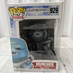 Funko Pop! Muncher  929 Ghostbusters Afterlife Figure in Blue and Gray